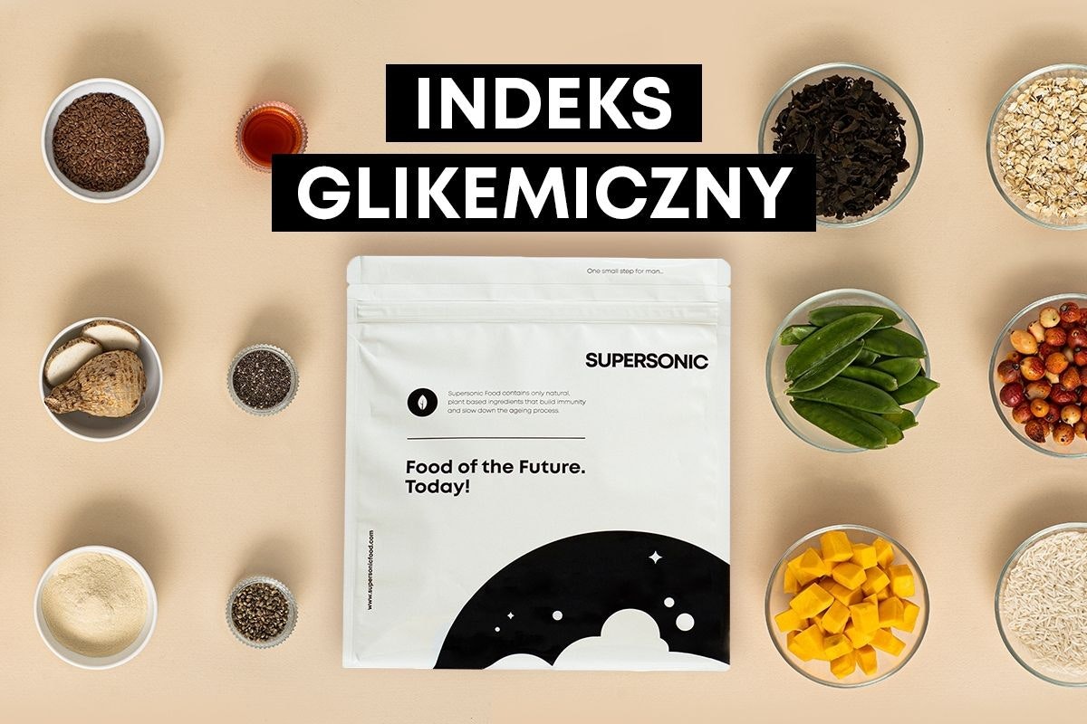 Niski indeks glikemiczny SUPERSONIC Food Powder!