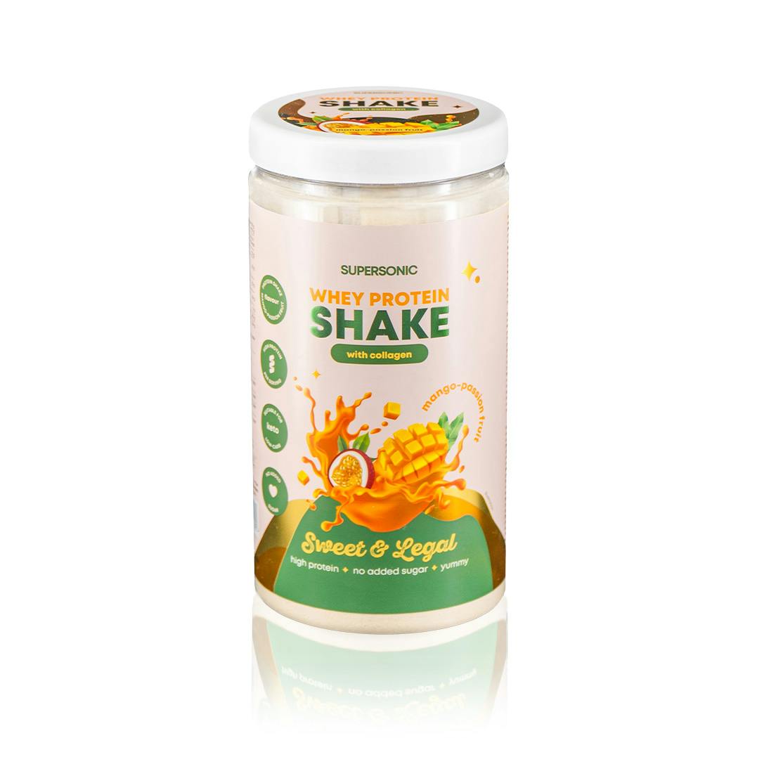 SUPERSONIC shake mango marakuja z odbiciem