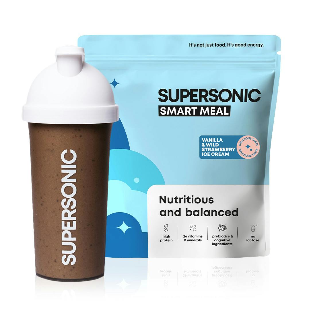 SUPERSONIC smart meal z shakerem z odbiciem